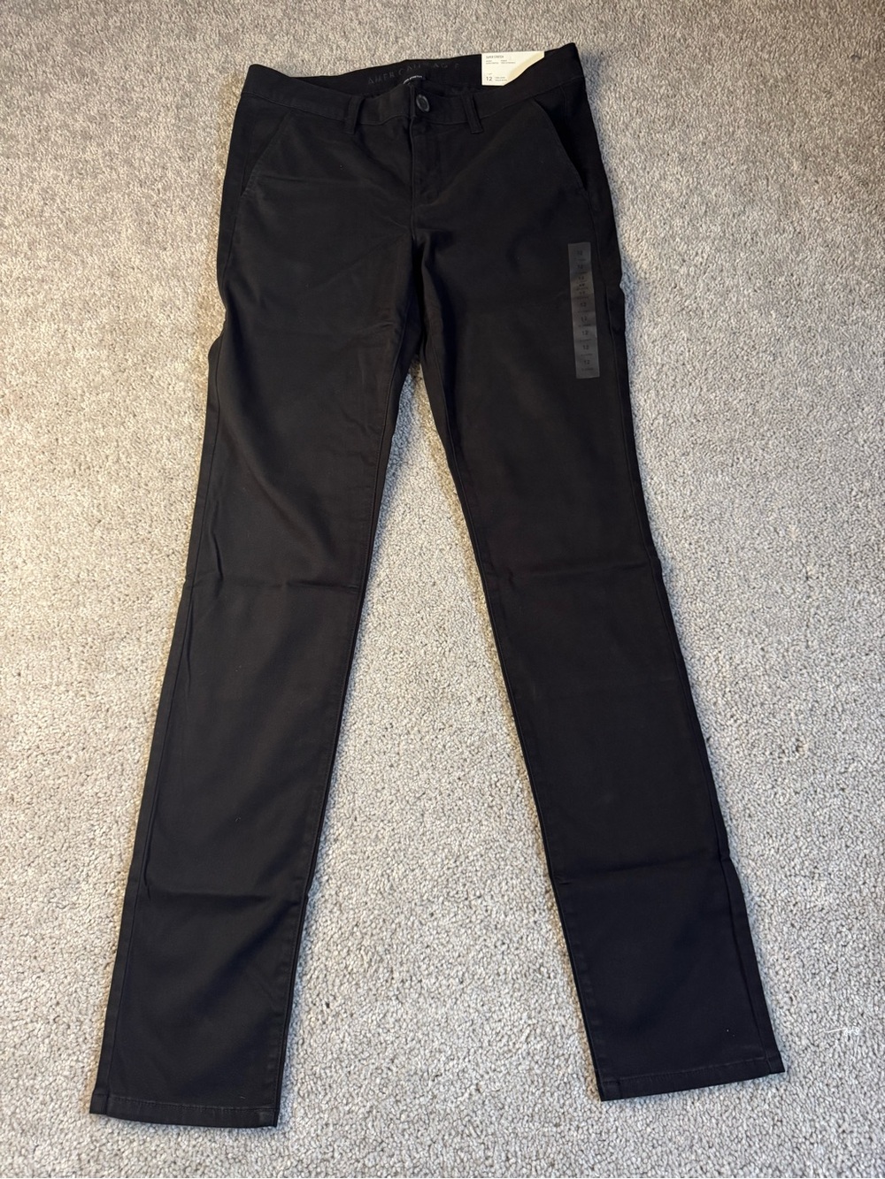 American Eagle Outfitters Black X-Long Skinny Pant